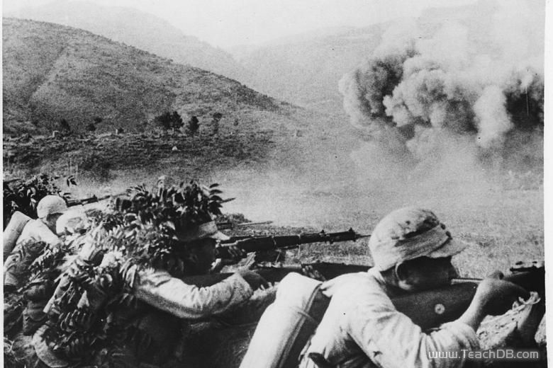  Die nationalistischen Armeen waren zwar zahlenmäßig überlegen aber wesentlich schlechter ausgerüstet als die japanischen Truppen.
